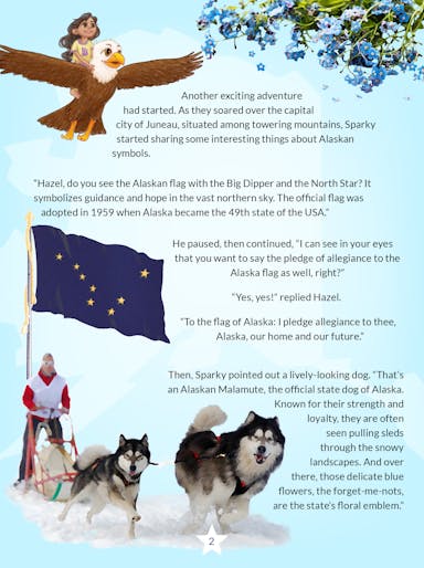 States of the USA: Alaska cover