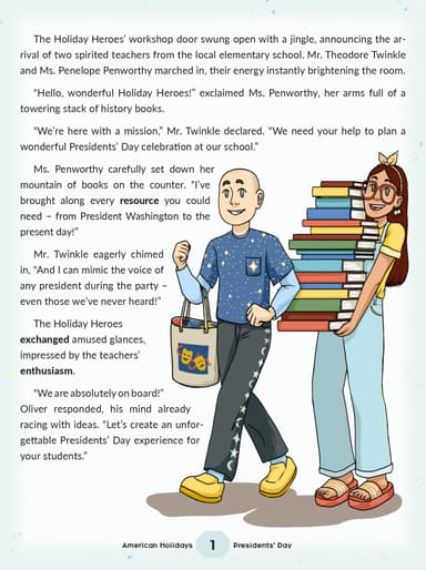 Presidents' Day cover