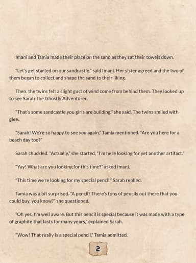 3. The Pencil in the Sand cover