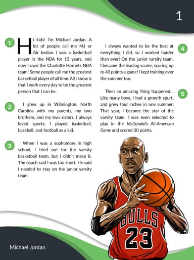 Michael Jordan cover