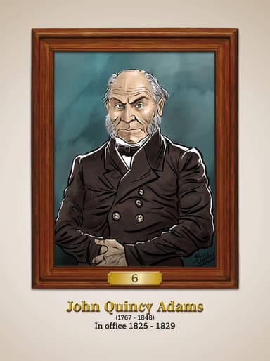 6. John Quincy Adams cover