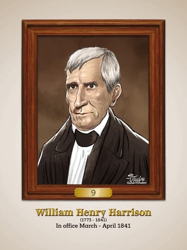 9. William Henry Harrison cover