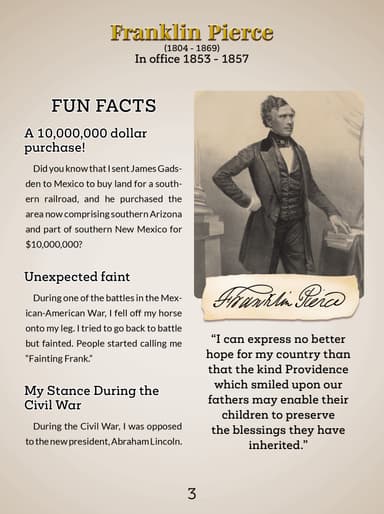 14. Franklin Pierce cover