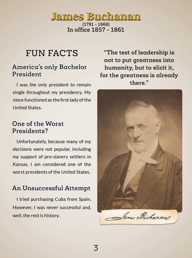 15. James Buchanan cover