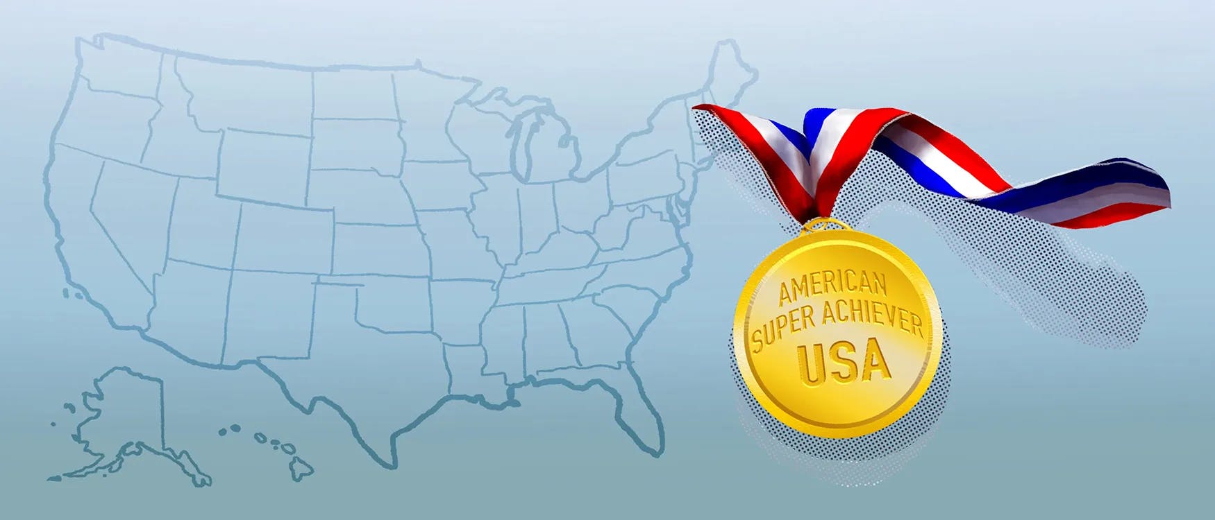 American Super-achievers background image