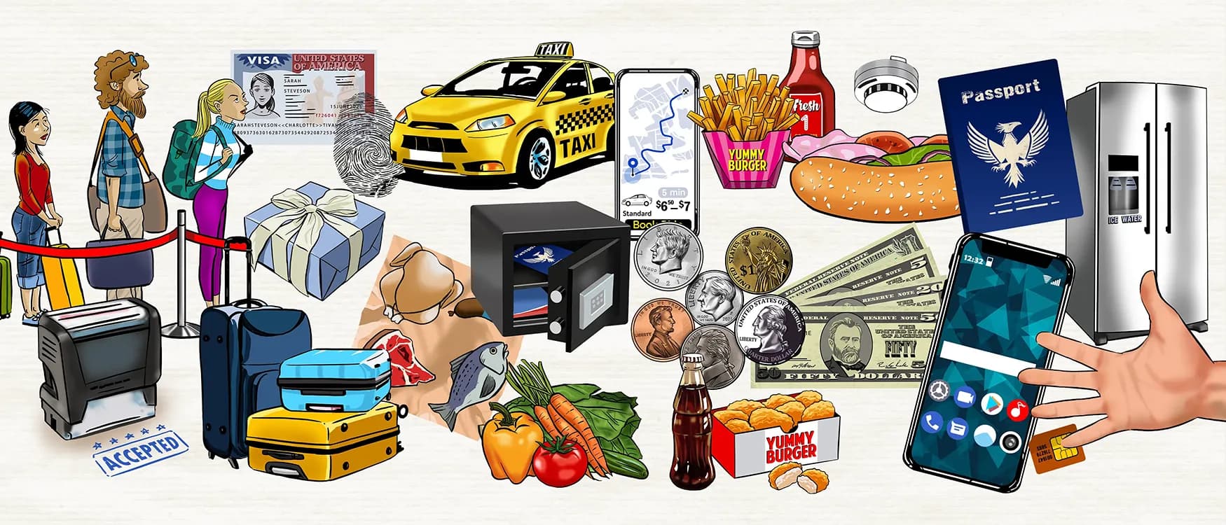 Practical American English background image