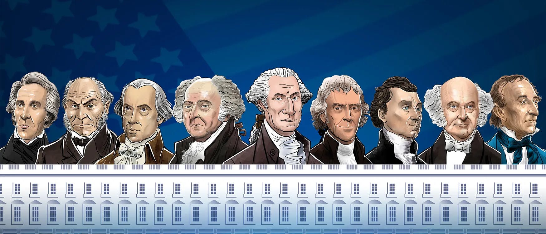 The United States Presidents background image